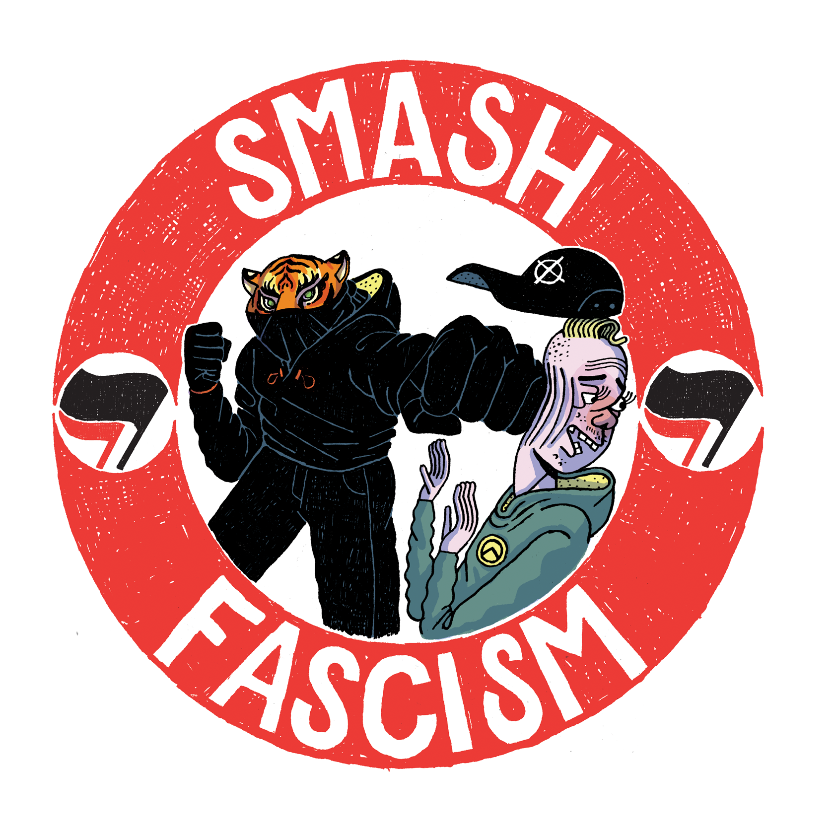smash fascism - EMDT 